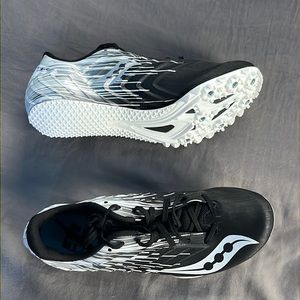 Men's Saucony Spitfire 5 Track Spikes Black/White